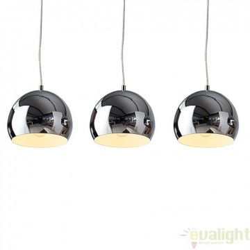 Lustra eleganta cu 3 pendule Chromagon 3 crom A-17760 VC