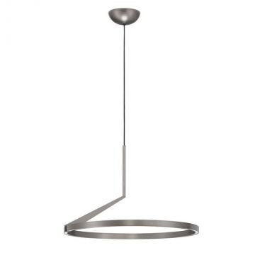 Lustra LED suspendata design minimalist TILIA nickel