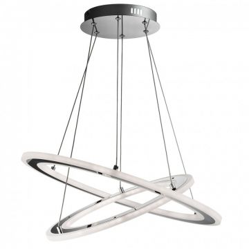 Lustra LED suspendata design modern circular Solexa 48W 5882-2CC SRT