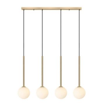 Lustra moderna cu 4 pendule Arcturus auriu