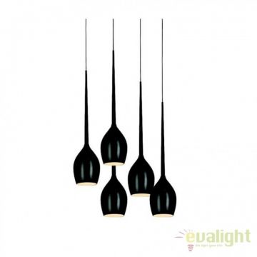 Lustra moderna Izza 5 Black