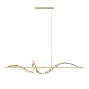 Lustra suspendata LED CCT si telecomanda ATHESA