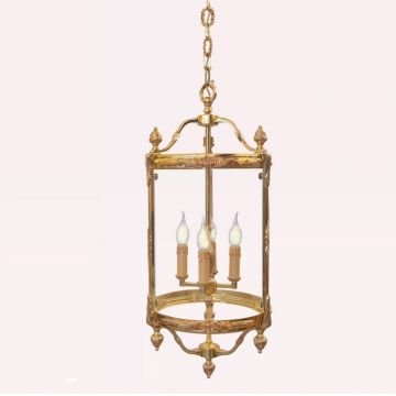 Lustra suspendata LUX realizata manual Emily 4L