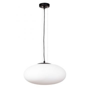 Lustra suspendata moderna Omi negru, 40cm