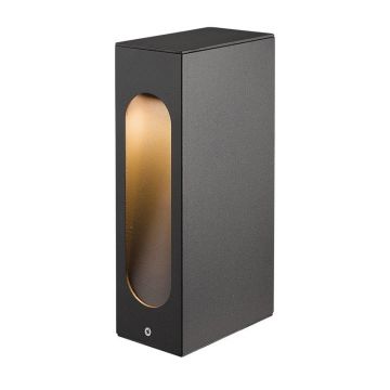 Mini Stalp LED pentru iluminat exterior decorativ IP54 Kylee grafit H-25cm