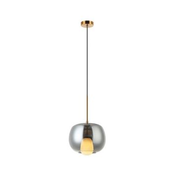 Pendul design modern Finc fumuriu, negru