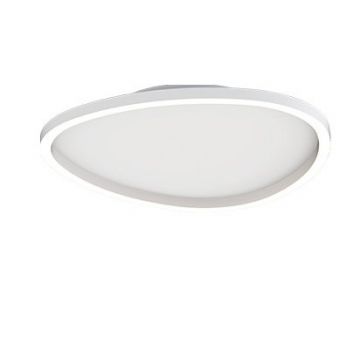 Plafoniera LED dimabila design slim Josie alba 40cm