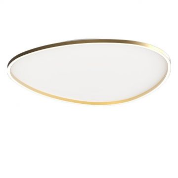 Plafoniera LED dimabila design slim Josie aurie 78cm