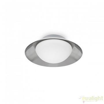 Plafoniera LED moderna SIDE G9 nickel/alb 62133