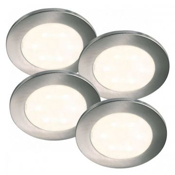 Set de 4 spoturi LED incastrabile Lismore 76730001 NL