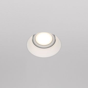 Spot incastrabil design tehnic Dot alb