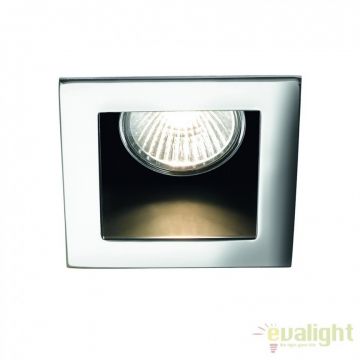 Spot incastrabil pt. tavan fals 9x9cm, FUNKY FI1 CROMO 083193