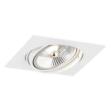 Spot incastrat directionabil tavan fals OLIMP PLUS 1 alb