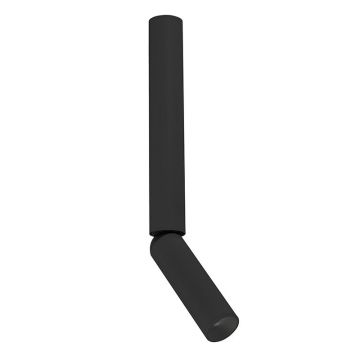 Spot LED aplicat cu rotire si Ã®nclinare Tube negru