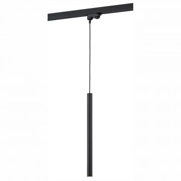 Spot LED suspendat pe sina ELBRUS negru / Accesoriu pentru sinele trifazate ARGON T-RACK
