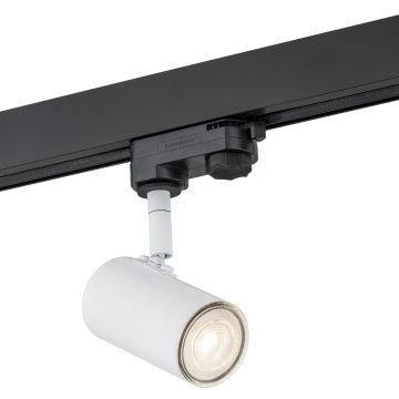 Spot pe sina HORTA alb / Accesoriu pentru sinele trifazate ARGON T-RACK