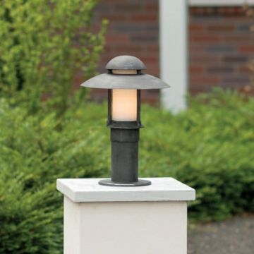 Stalp iluminat exterior din fier forjat, inaltime 50cm, AL 6523