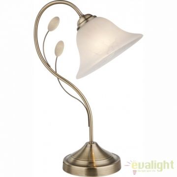 Veioza design clasic finisaj alama antica POSADAS 69007-1T GL