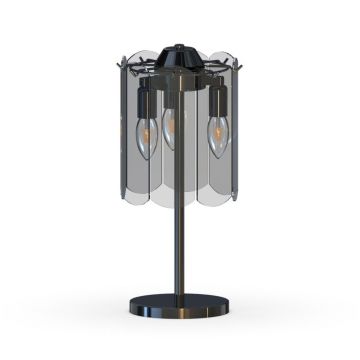 Veioza, Lampa de masa moderna Nira negru