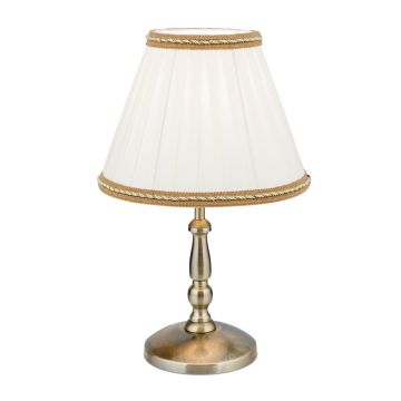 Veioza / Lampa de masa stil clasic H40cm Tonia LA 4-1084/1 Patina OR
