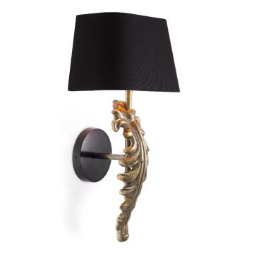 Aplica de perete design LUX Beau Site, vintage/ negru