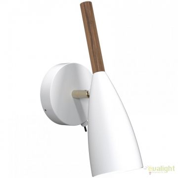 Aplica de perete design nordic Pure alba 78271001 DFTP