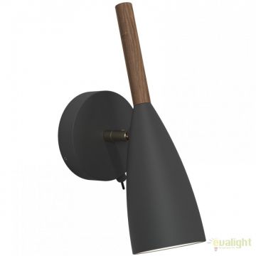 Aplica de perete design nordic Pure neagra 78271003 DFTP