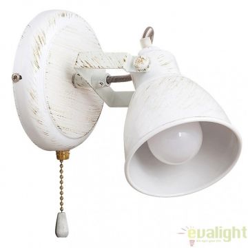 Aplica de perete design VINTAGE, finisaj alb antic, Vivienne 5966 RX