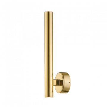 Aplica de perete LED design minimalist LOYA, auriu lucios