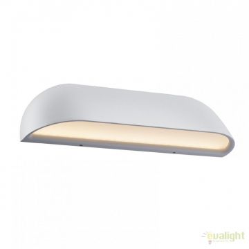 Aplica de perete LED pentru iluminat exterior cu protectie IP44 FRONT 26 alba 84081001 DFTP