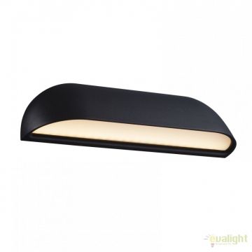 Aplica de perete LED pentru iluminat exterior cu protectie IP44 FRONT 26 neagra 84081003 DFTP