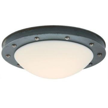 Aplica exterior design industrial din fier forjat DE 2551-A, 54cm