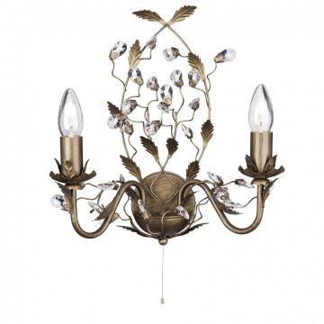 Aplica perete decorativa stil clasic Almandite 2492-2BR SRT