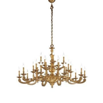 Candelabru XXL 25 de brate LUX design clasic realizat manual Alberto
