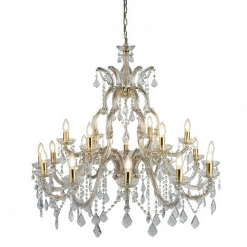 Candelabru XXL casa scarii design clasic Marie Theresea 18L 1214-18 SRT