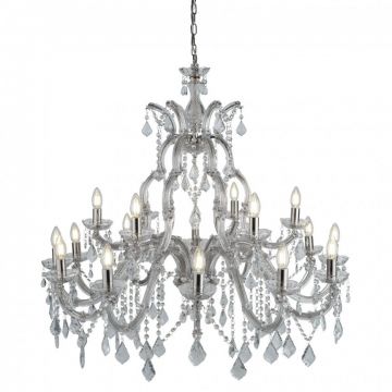 Candelabru XXL casa scarii design clasic Marie Theresea 18L 3314-18 SRT
