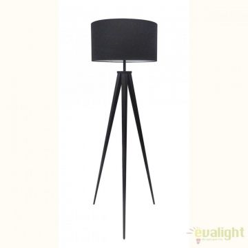 Lampadar cu trepied design elegant Tripod negru A-38683 VC