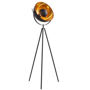LAMPADAR DESIGN RETRO Studio negru/ auriu A-36617 VC