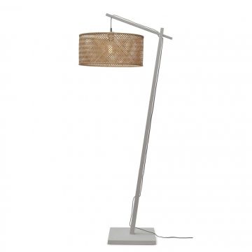 Lampadar eco din bambus Java L white/50x22, nat