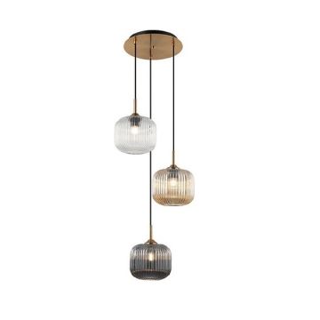 Lustra cu 3 pendule design modern Fannel MIX