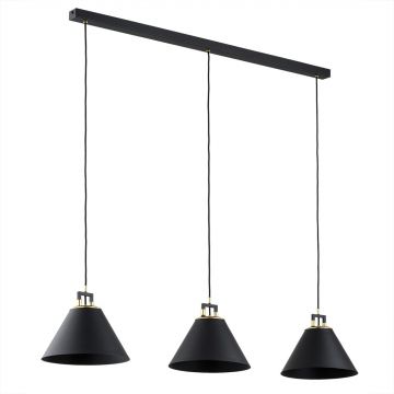Lustra cu 3 pendule design modern ORTE negru