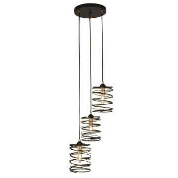 Lustra cu 3 pendule design modern Spring