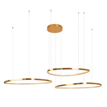 Lustra LED cu 3 inele suspendate Cayenne 3