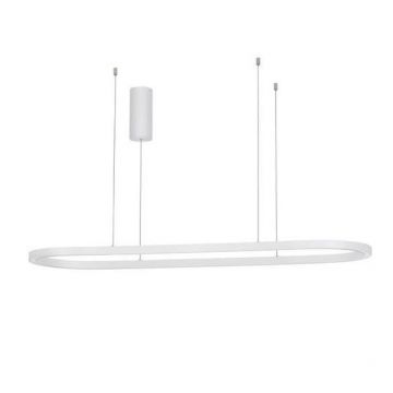 Lustra LED suspendata design modern QUERALT alba