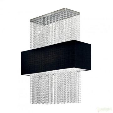 Lustra, Plafonier modern negru, dim.80x30cm, inaltime reglabila, PHOENIX SP5 101163