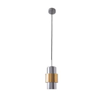 Pendul design modern Venero auriu, crom