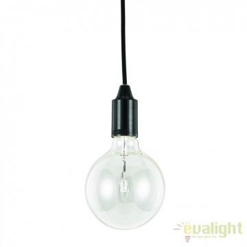 Pendul modern diametru 11cm EDISON SP1 NERO 113319