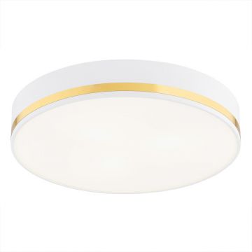 Plafoniera design modern AMORE alb, diametru 25cm