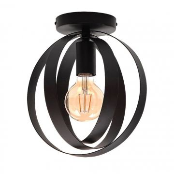 Plafoniera design modern Cortado negru
