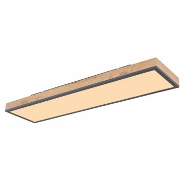 Plafoniera LED cu aspect lemn design dreptunghiular DORO 24W